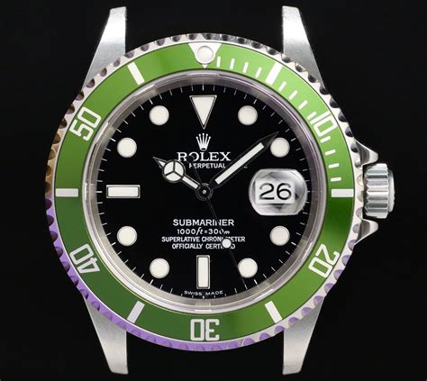 16610 lv insert ebay|AUTHENTIC ROLEX SUBMARINER 16610 LV GREEN BEZEL .